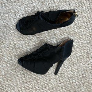 Nine West black heels size 7